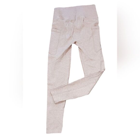 Mono B Ribbed Blush Leggings - Picture 2 of 5